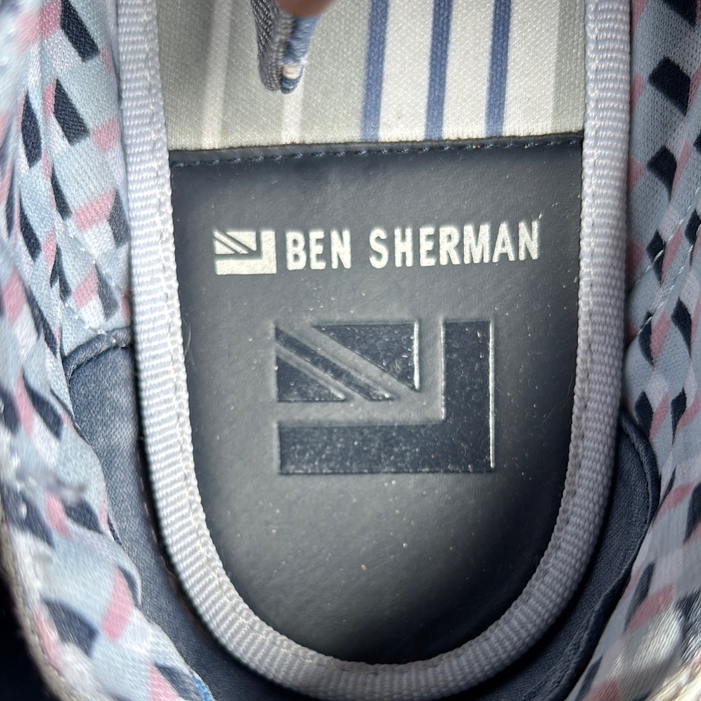 Ben Sherman Men's Casual Lace-Up Shoes in Grey Size 11 - Picture 3 of 10